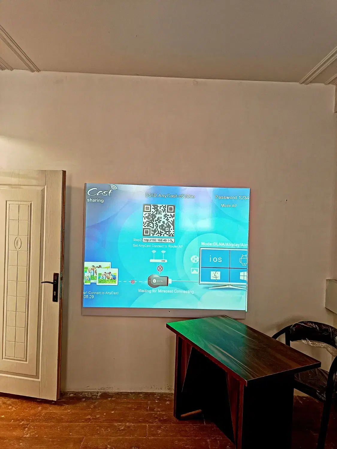 پخش ویدئو پروژکتور قسطی بدون نیاز به پرده نمایش|تلویزیون و پروژکتور|قم, پردیسان|دیوار