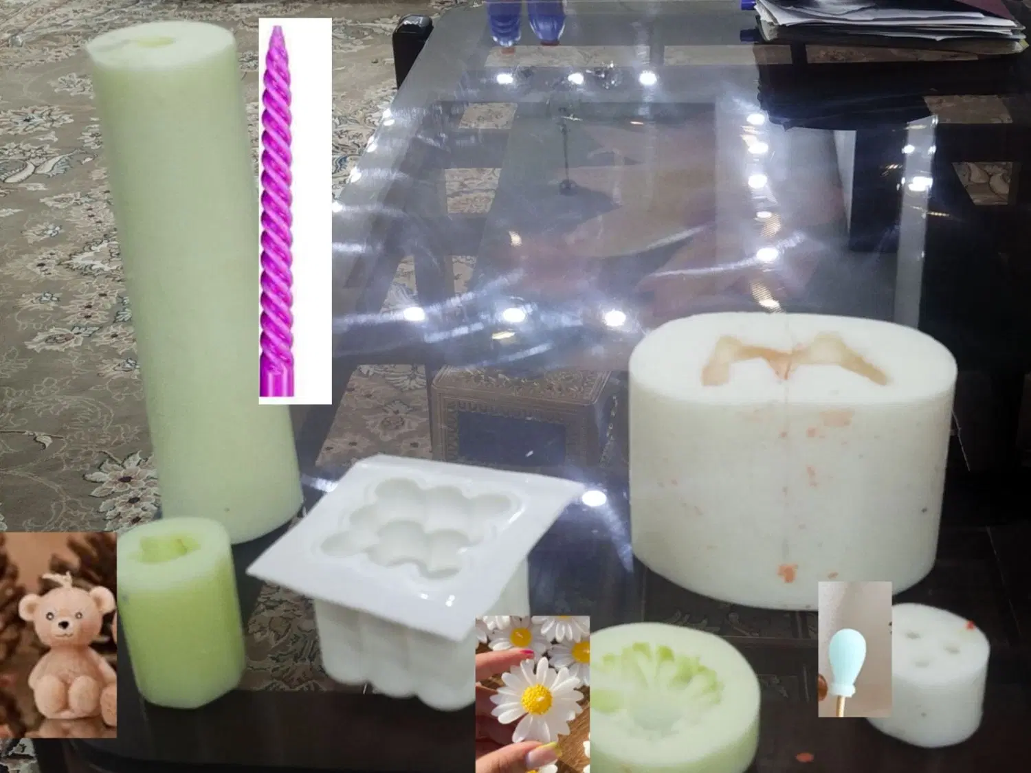 شمع|صنایع دستی و سایر لوازم تزئینی|قزوین, |دیوار
