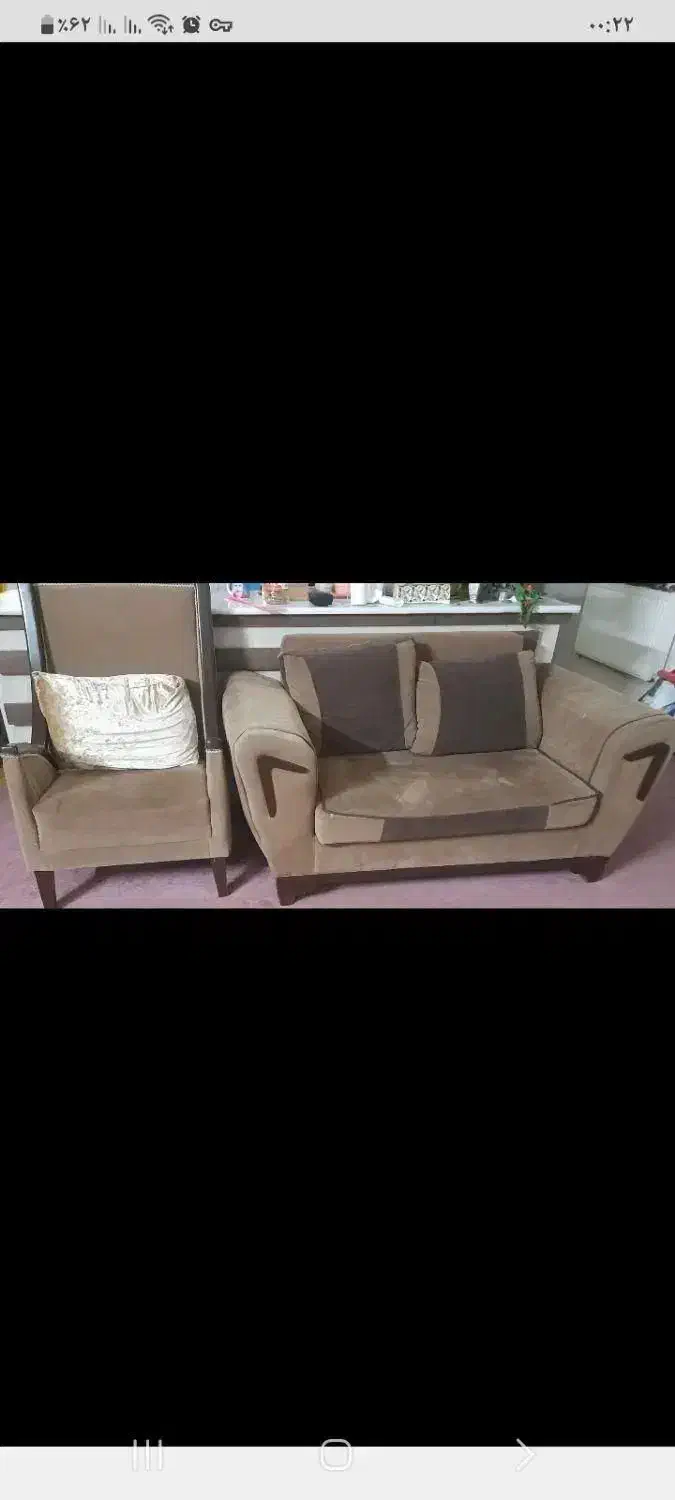 مبلمان|مبلمان خانگی و میز عسلی|شاهین‌شهر, حافظ شمالی|دیوار