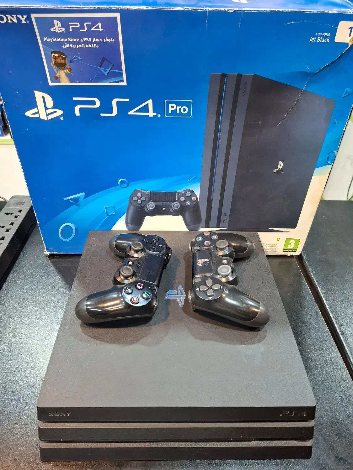 ps4 pro دو دسته ۱ ترا|کنسول، بازی ویدئویی و آنلاین|اهواز, نادری|دیوار