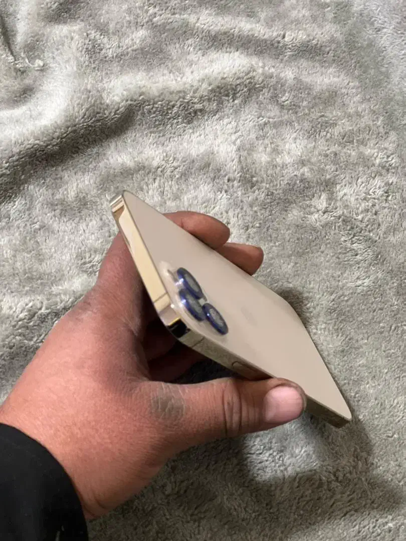 ایفون ۱۲ پرومکس گلد سالم بدون خط خش|موبایل|کرج, حصارک پایین|دیوار