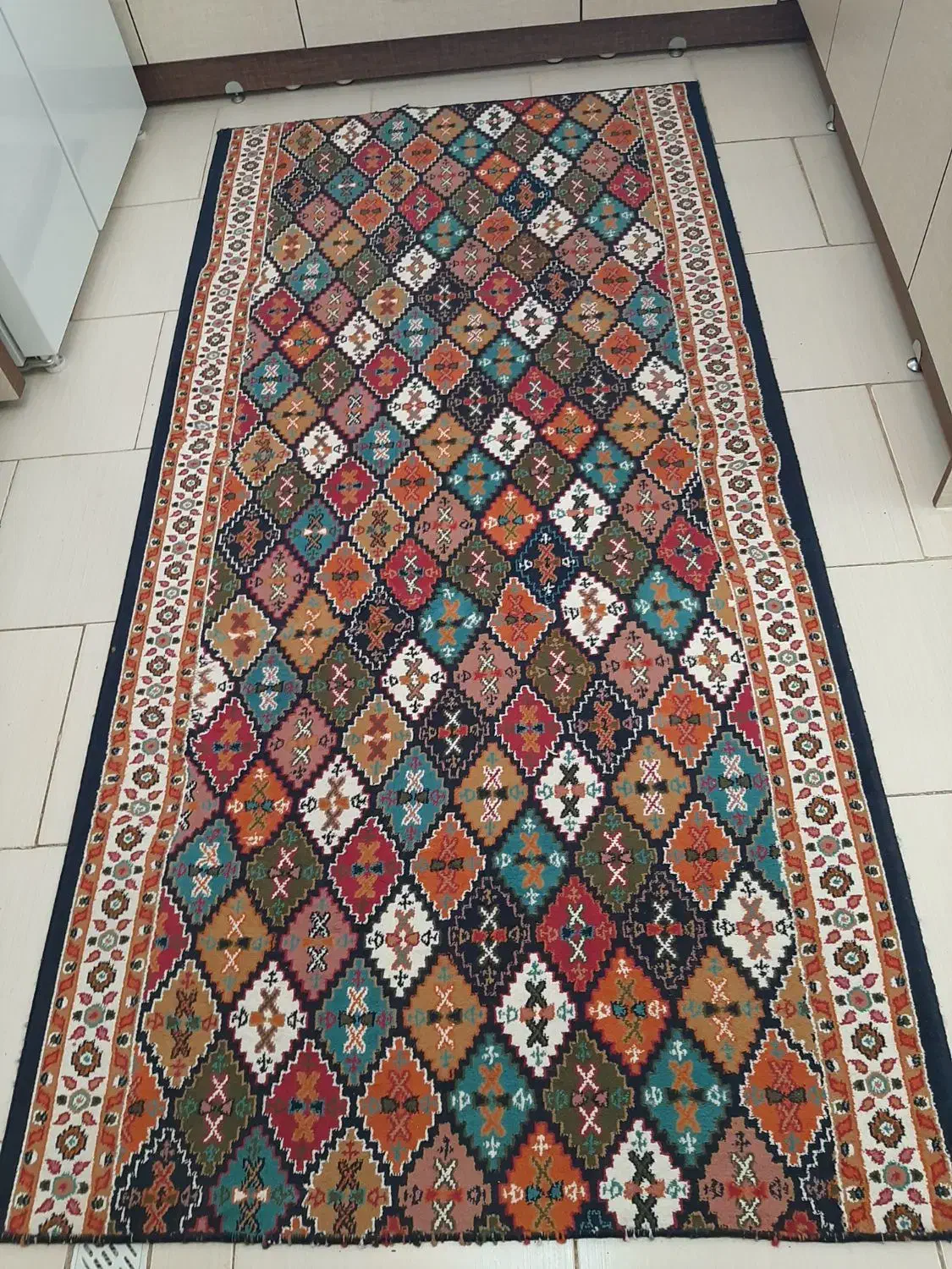 کناره|فرش|گلپایگان, |دیوار