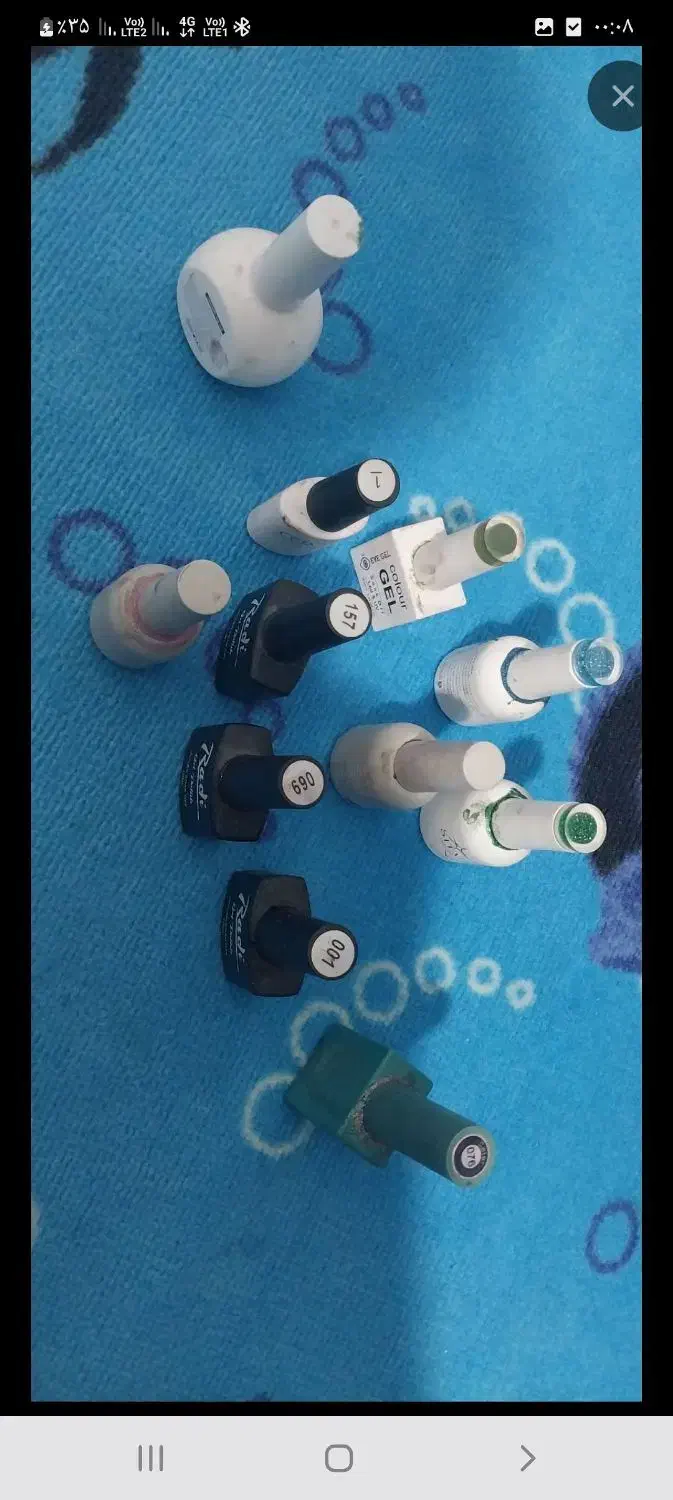 وسایل کاشت ناخن|آرایشی، بهداشتی، درمانی|اهواز, کمپلو شمالی|دیوار