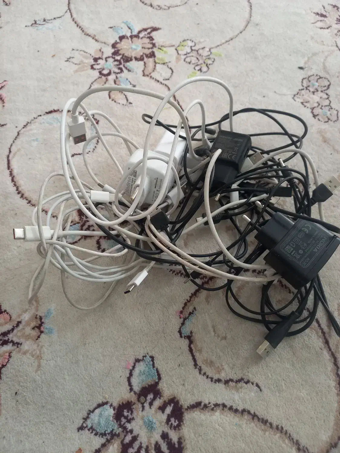 شارژرسامسونگ سیم شارژروشارژر|لوازم جانبی موبایل و تبلت|قم, انسجام|دیوار