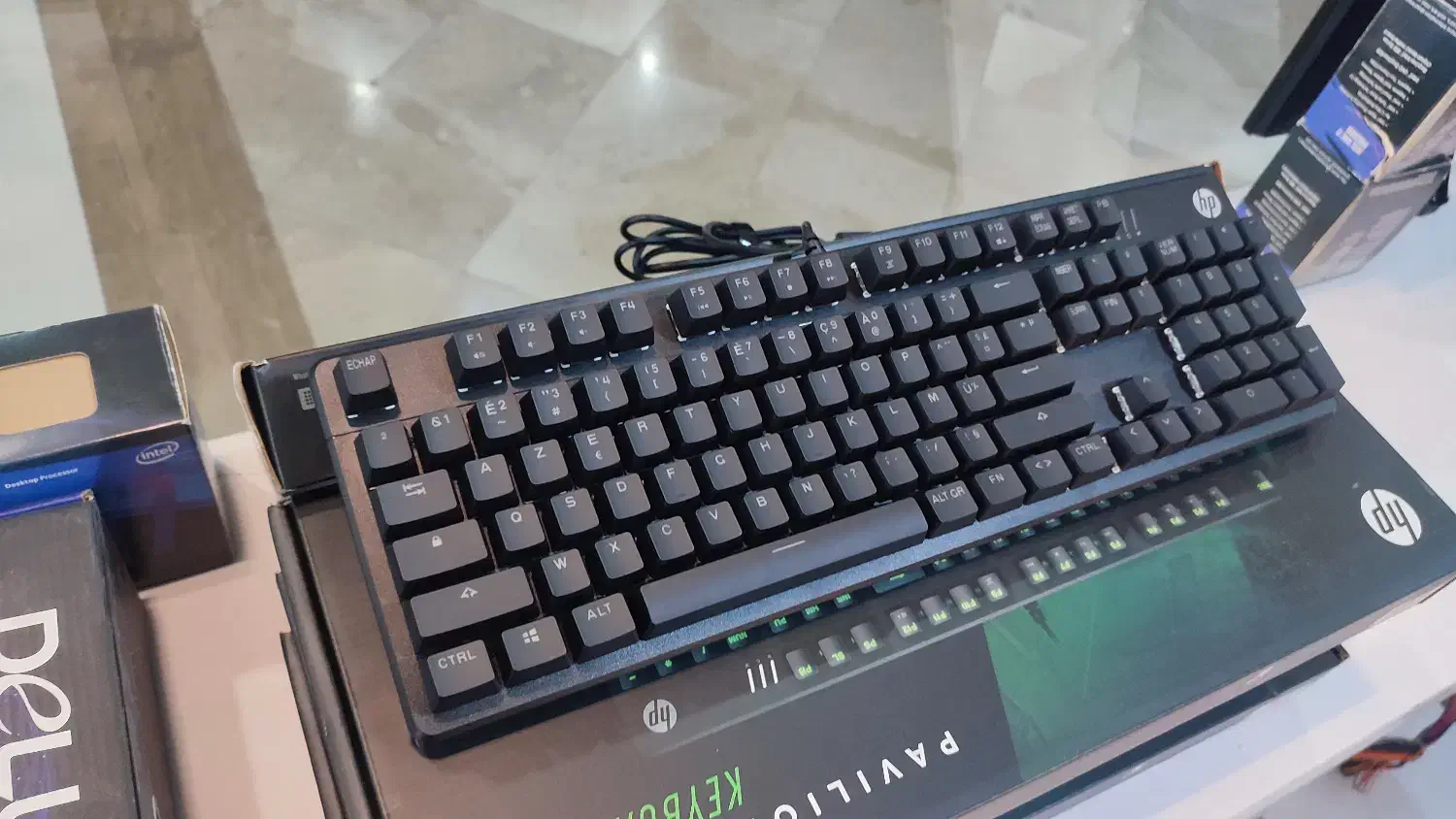 کیبورد مکانیکال گیمینگ مدل پاویلیون HP 550|قطعات و لوازم جانبی رایانه|مشهد, کوی المهدی|دیوار