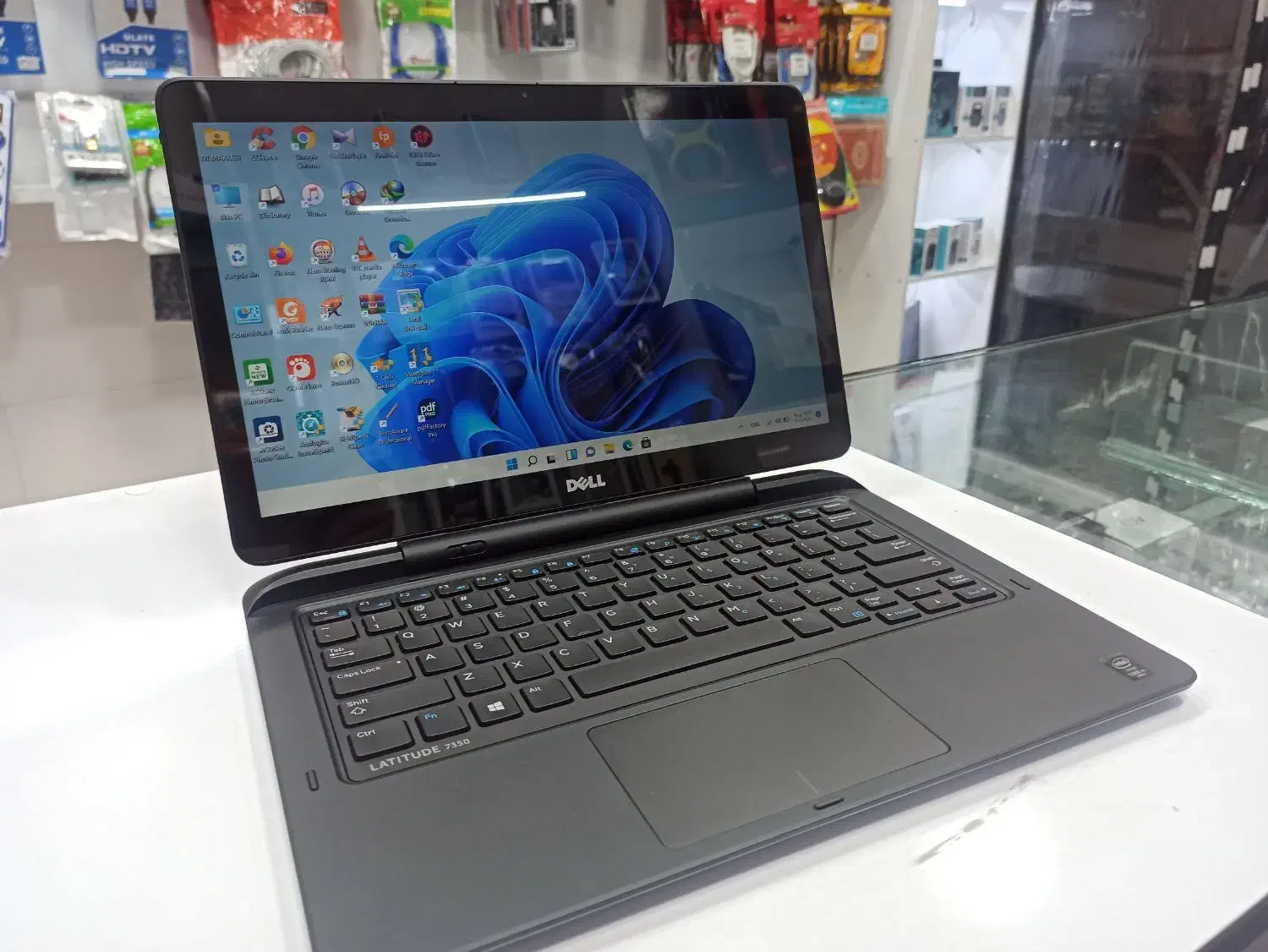 لپ تاپ dell تبلت شو سیم کارت خور|رایانه همراه|دهدشت, |دیوار