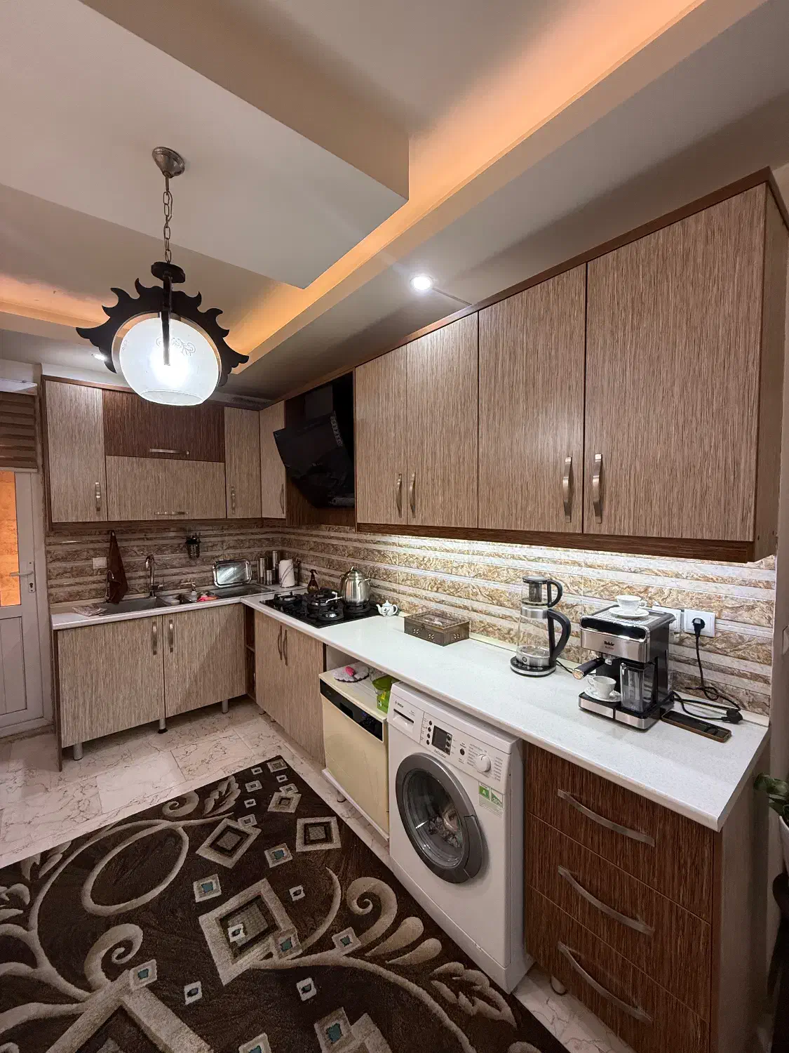 کابینت اشپزخانه|آب‌چکان و نظم‌دهنده ظروف|تهران, مرزداران|دیوار