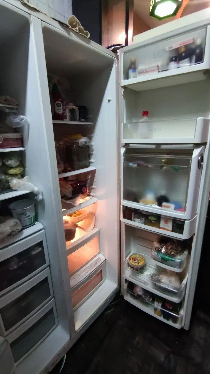 یخچال ساید بای ساید LG (ساخت کره) IR - P1241SBB|یخچال و فریزر|رشت, کوی قدس|دیوار