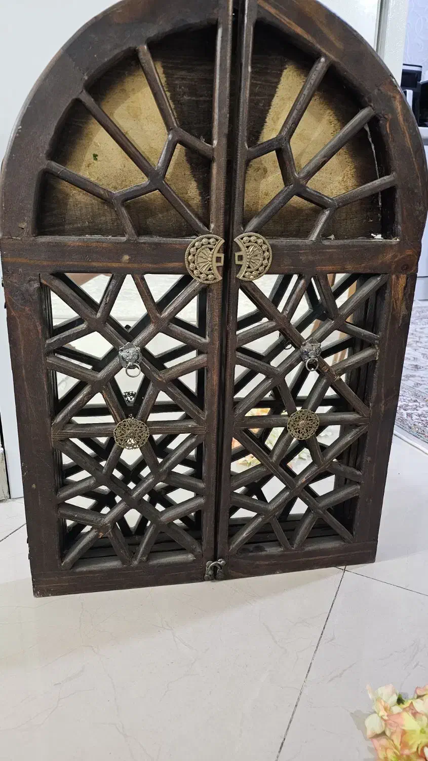 آینه سنتی چوبی|آینه|تهران, توحید|دیوار