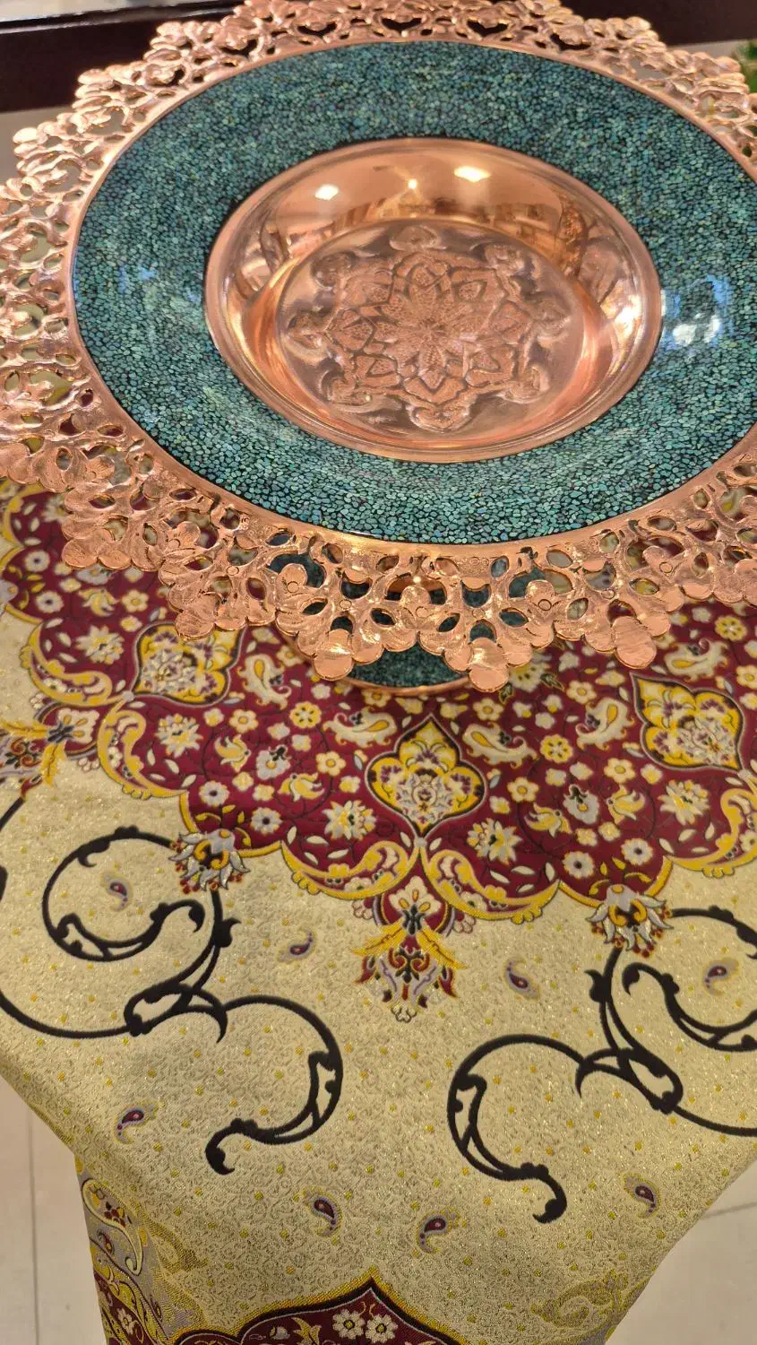 مس و فیروزه|صنایع دستی و سایر لوازم تزئینی|اصفهان, پارک ایثارگران|دیوار