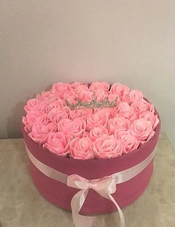 باکس گل روبانی 32 شاخه فقط یه تومن|گل مصنوعی|اهواز, پدافند|دیوار