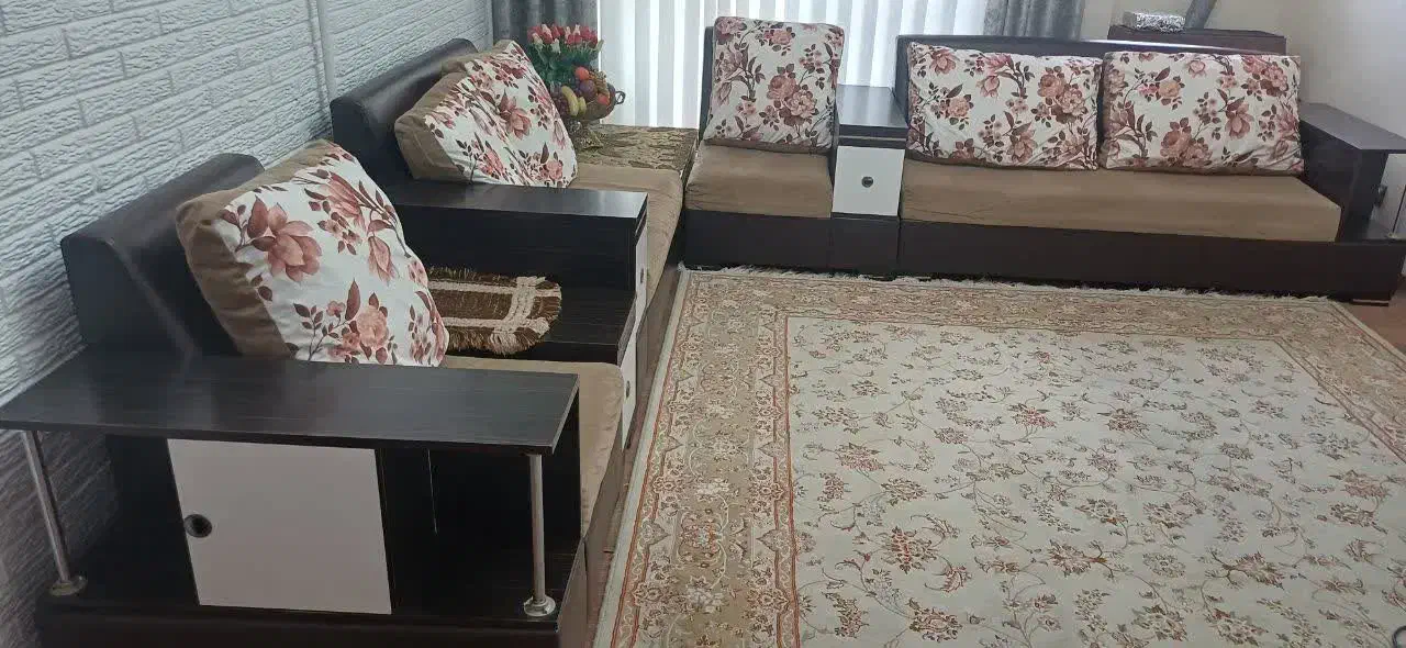 مبل ال 7 نفره|مبلمان خانگی و میز عسلی|رشت, سعدی (تختی)|دیوار