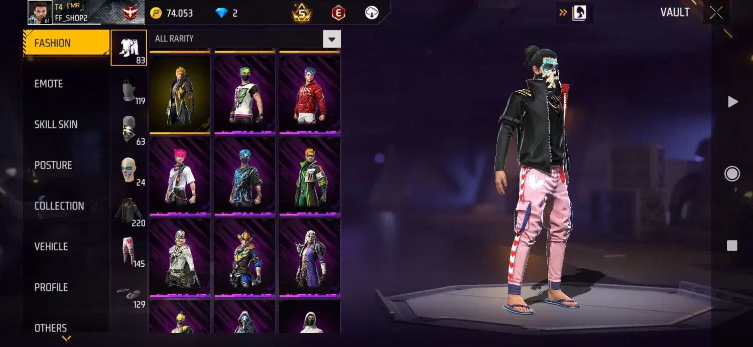 اکانت فیری فایر|کنسول، بازی ویدئویی و آنلاین|بندر گناوه, |دیوار