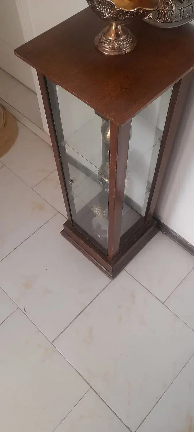 ویترین شیشه ای تمام چوب|بوفه، ویترین، کنسول|پردیس, فاز ۱۱|دیوار