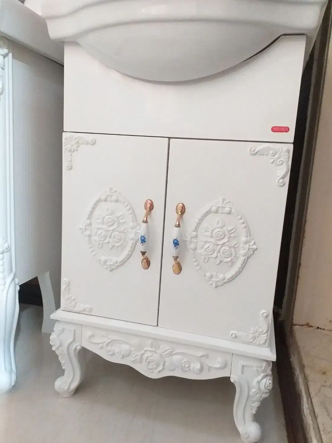 روشویی کابینتیpvc آینه باکسpvc|لوازم سرویس بهداشتی|تهران, هلال احمر|دیوار