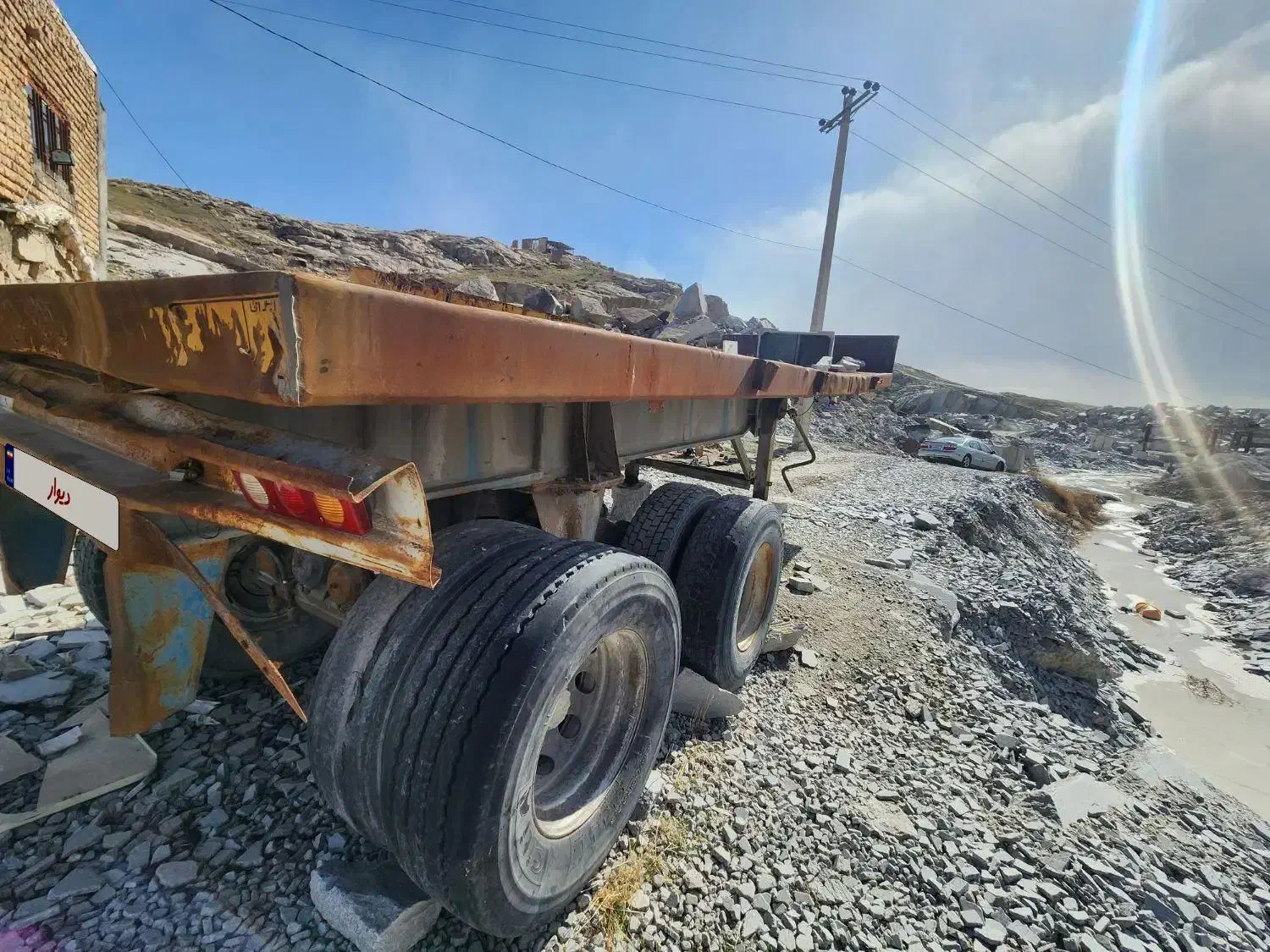 تریلی سنگ کش|خودرو سنگین|ملک‌آباد, |دیوار