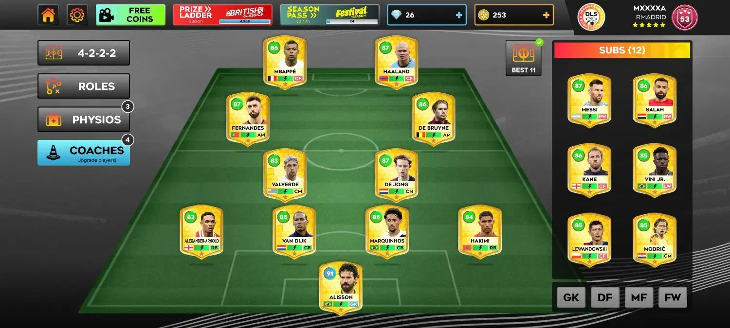 اکانت دریم لیگ 2025|کنسول، بازی ویدئویی و آنلاین|مهران (ایلام), |دیوار