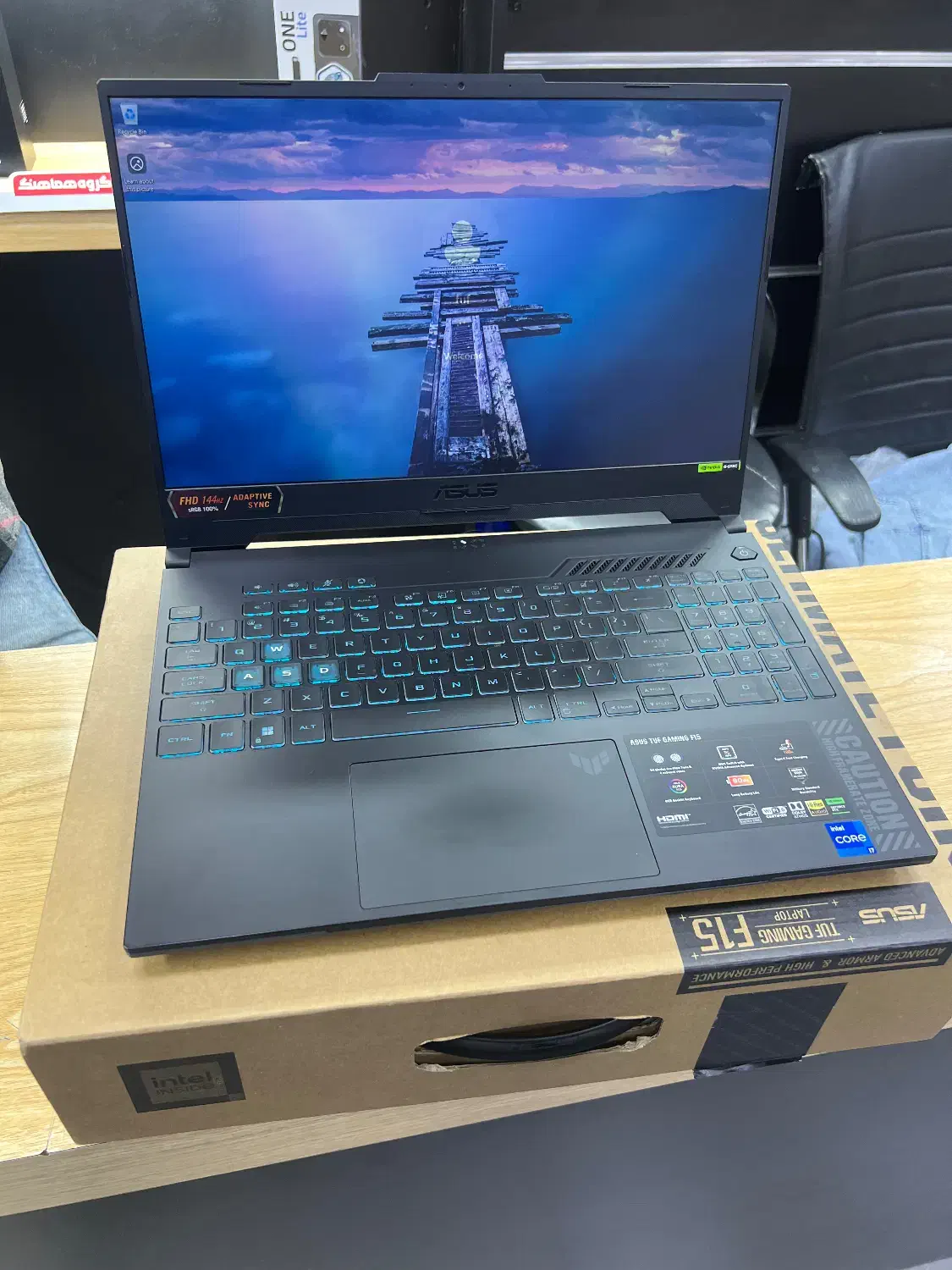 لپ تاپ گیمینگ تاف ایسوس fx507vu|رایانه همراه|کرج, فاز ۴ مهرشهر|دیوار