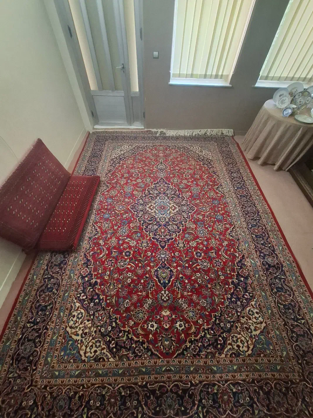 فرش دست بافت کاشان|فرش|گنبد کاووس, |دیوار