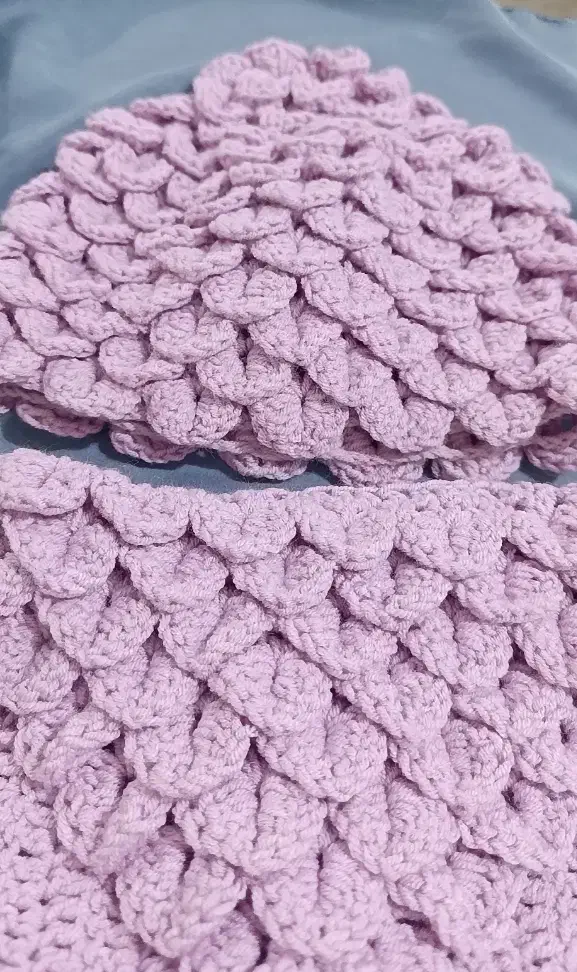 کلاه و شال گردن دخترانه|لباس|شاهین‌شهر, شهرک سایت|دیوار