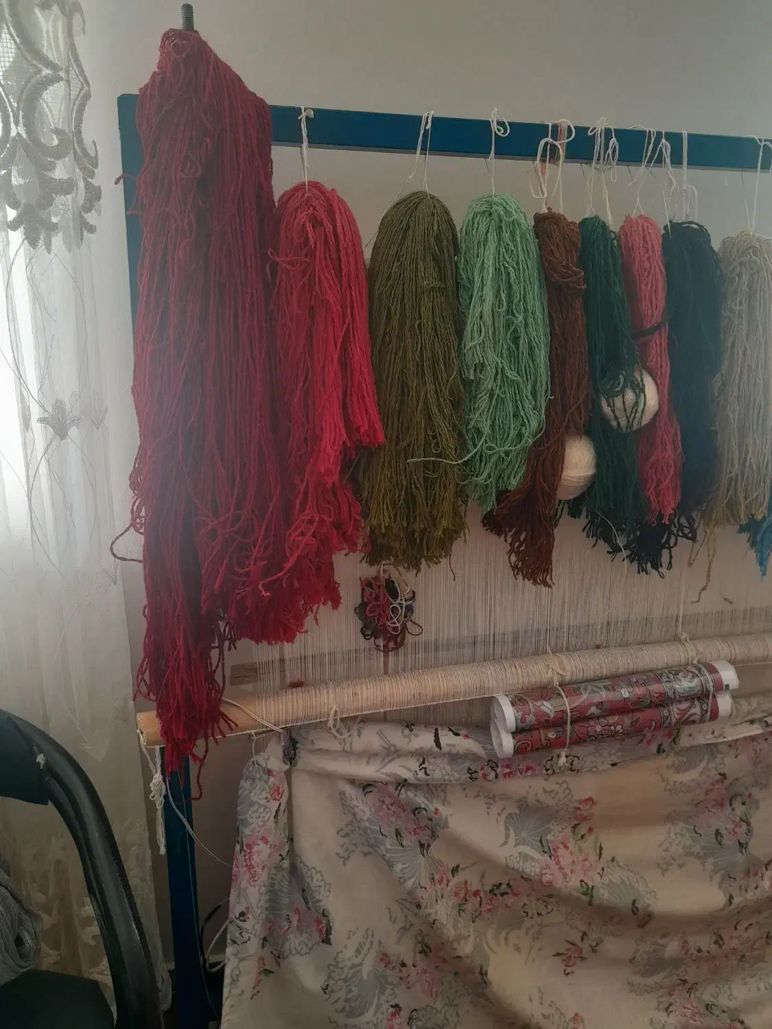 دارقالی کوچک|فرش|همدان, |دیوار