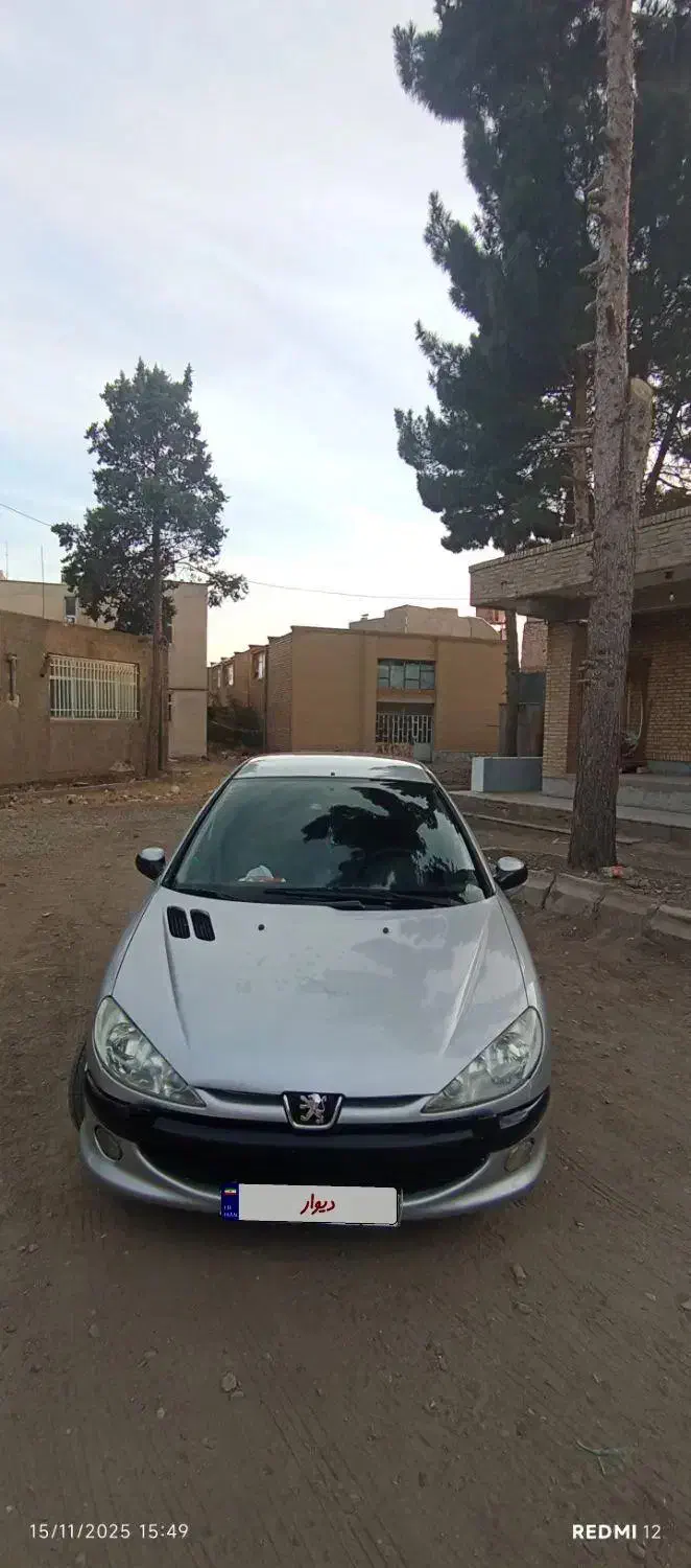 پژو 206 تیپ 2 مدل86|خودرو سواری و وانت|تربتحیدریه, چهارراه خواف|دیوار