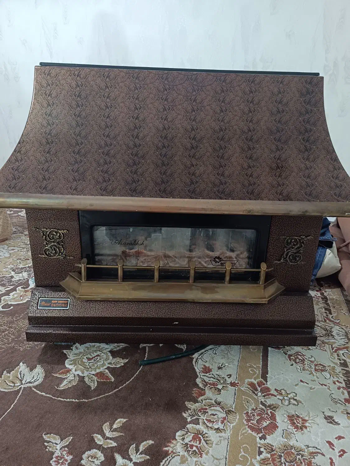 بخاری شومینه آریا شرق|بخاری، هیتر، شومینه|فولادشهر, B2|دیوار