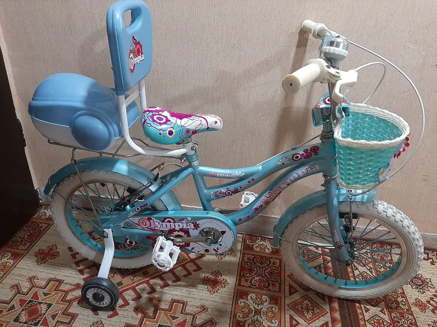 دوچرخه ۱۶ المپیا،فیروزه ای|دوچرخه، اسکیت، اسکوتر|رشت, کوی مهر|دیوار