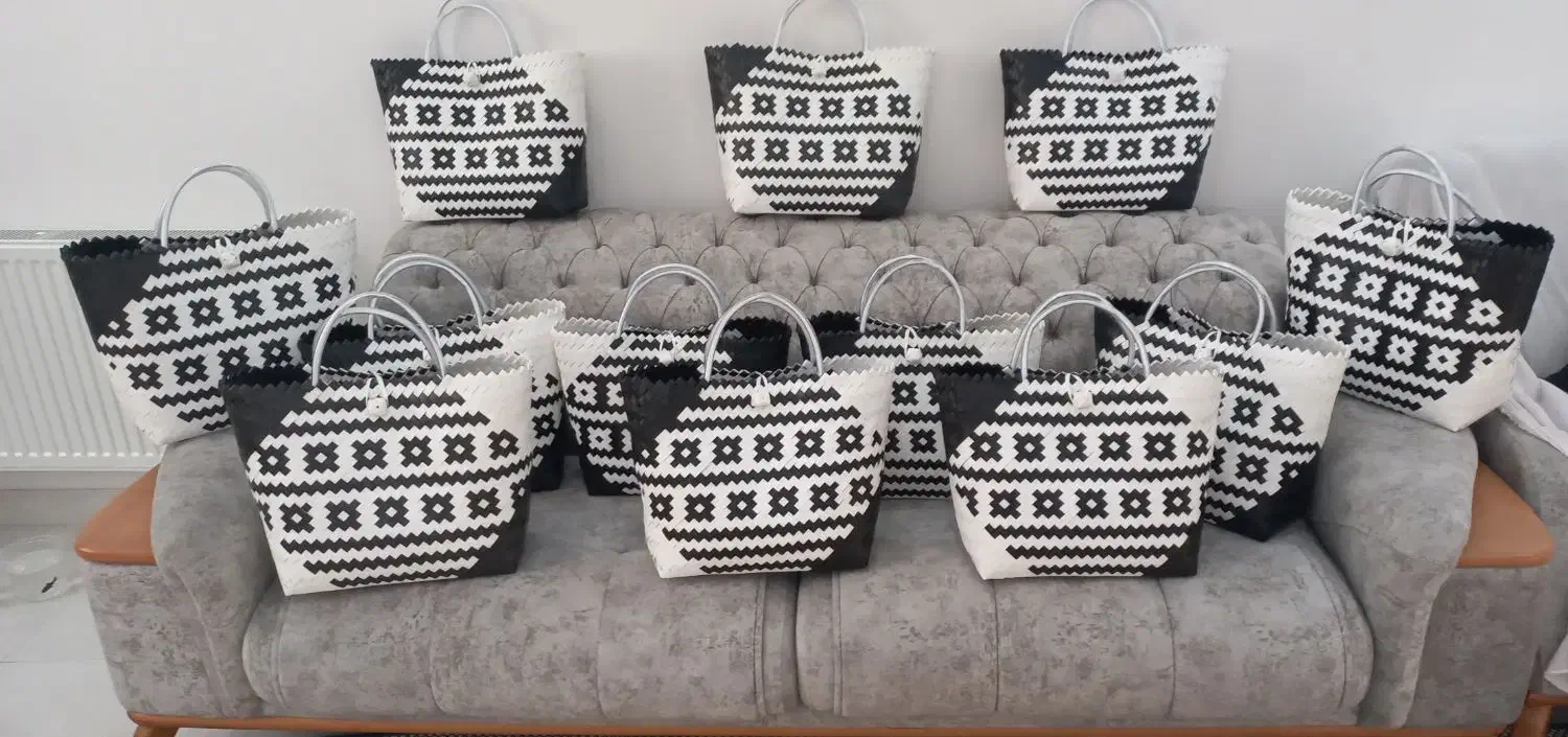 تسمه بافی،ساک خریدنوزاد،پیکنیک،باکس لباس،نظم دهنده|صنایع دستی و سایر لوازم تزئینی|رشت, بازار|دیوار