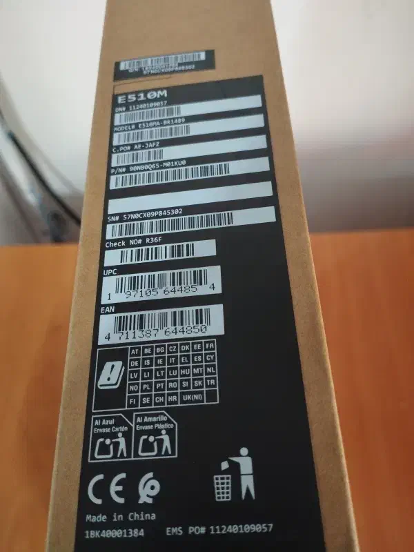 لپ تاپ آکبند ایسوس مدل e510m|رایانه همراه|ارومیه, |دیوار