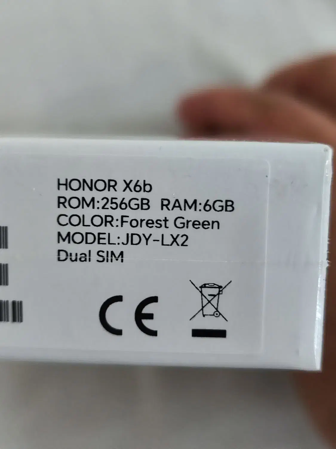 گوشی honor - آنر X6b  6/256 آکبند با گارانتی|موبایل|تهران, نیروی هوایی (پیروزی)|دیوار