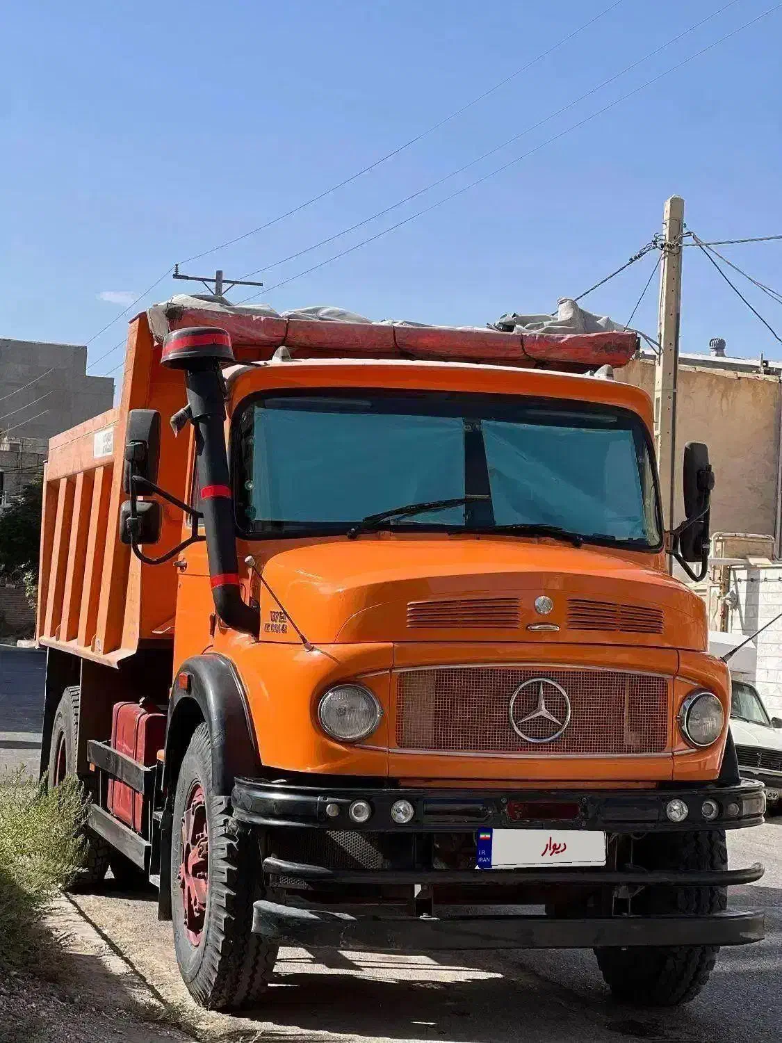 بنز تک کمپرسی|خودرو سنگین|زرندیه, |دیوار