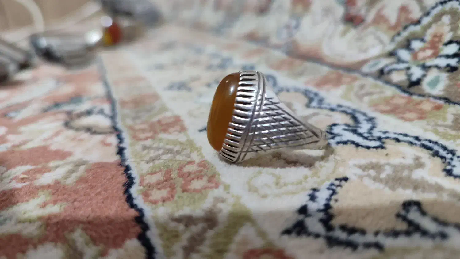 انگشتر عقیق|جواهرات|خرم‌آباد, |دیوار