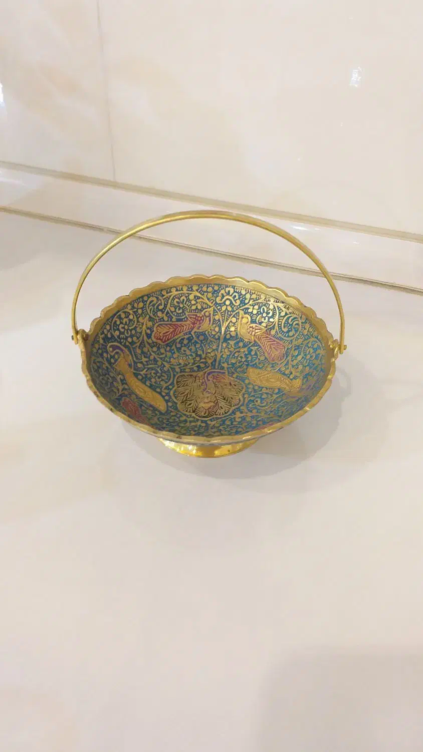 کاسه برنجی هندی|کلکسیون اشیاء عتیقه|چهاردانگه (تهران), |دیوار