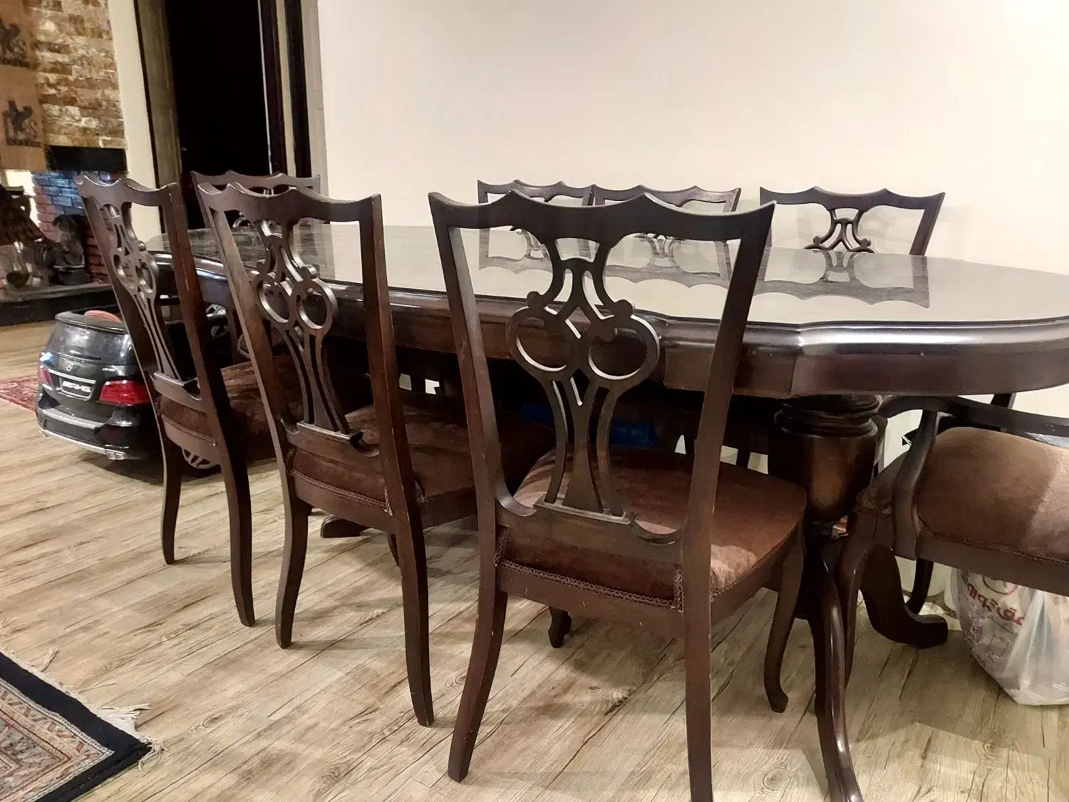 میز وصندلی حیاطی ولوازم قدیمی|کلکسیون اشیاء عتیقه|آسارا, |دیوار