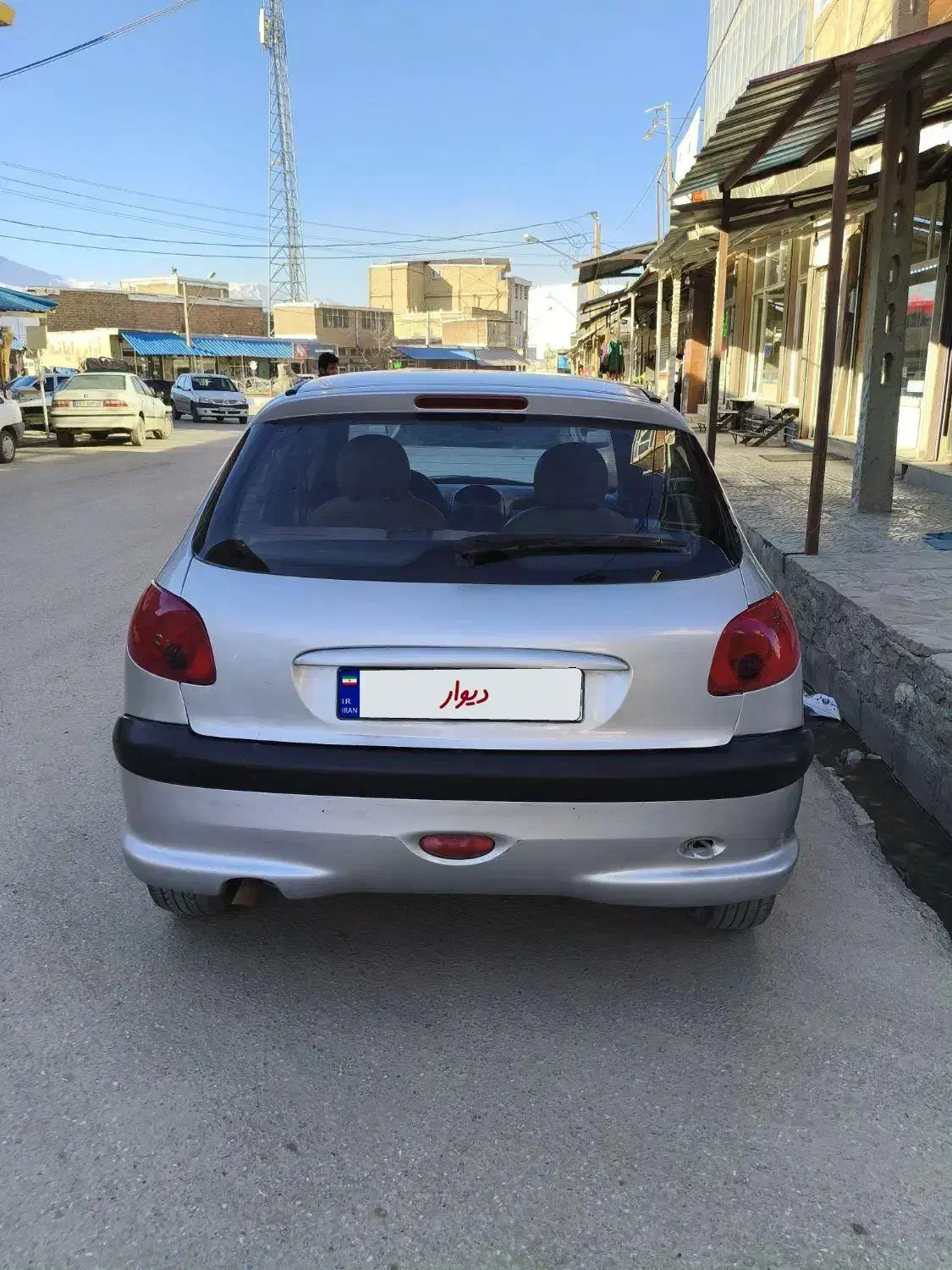 206 مدل ۸۷|خودرو سواری و وانت|سیلوانه, |دیوار