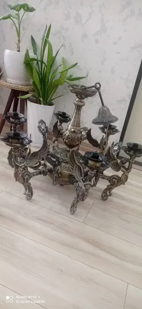 لوستر طرح برنز|لوستر و چراغ آویز|مرند, |دیوار