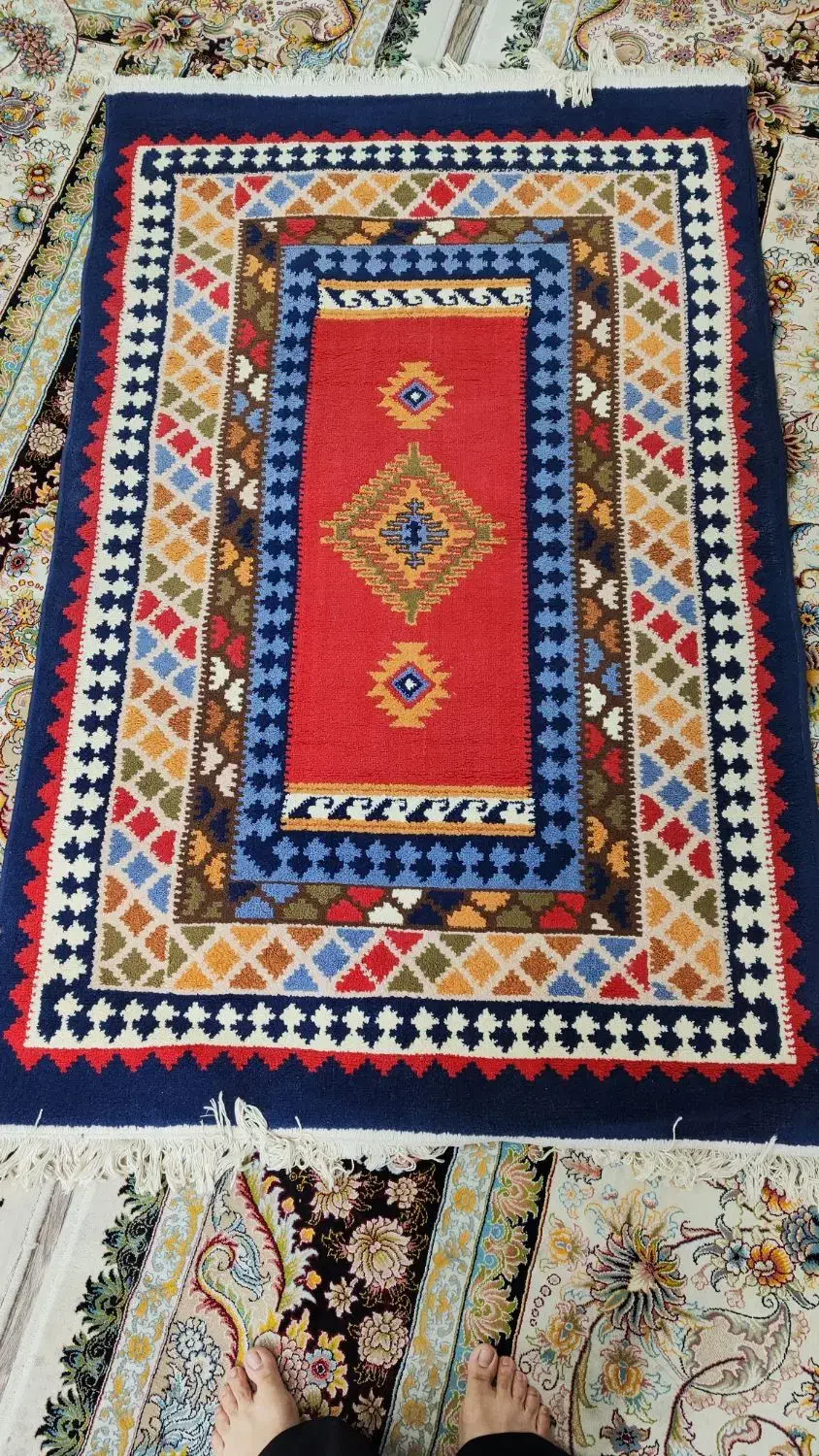 فرش آشپزخانه ۴ متری و ۱/۵ متری و دم دری|فرش|بیرجند, |دیوار