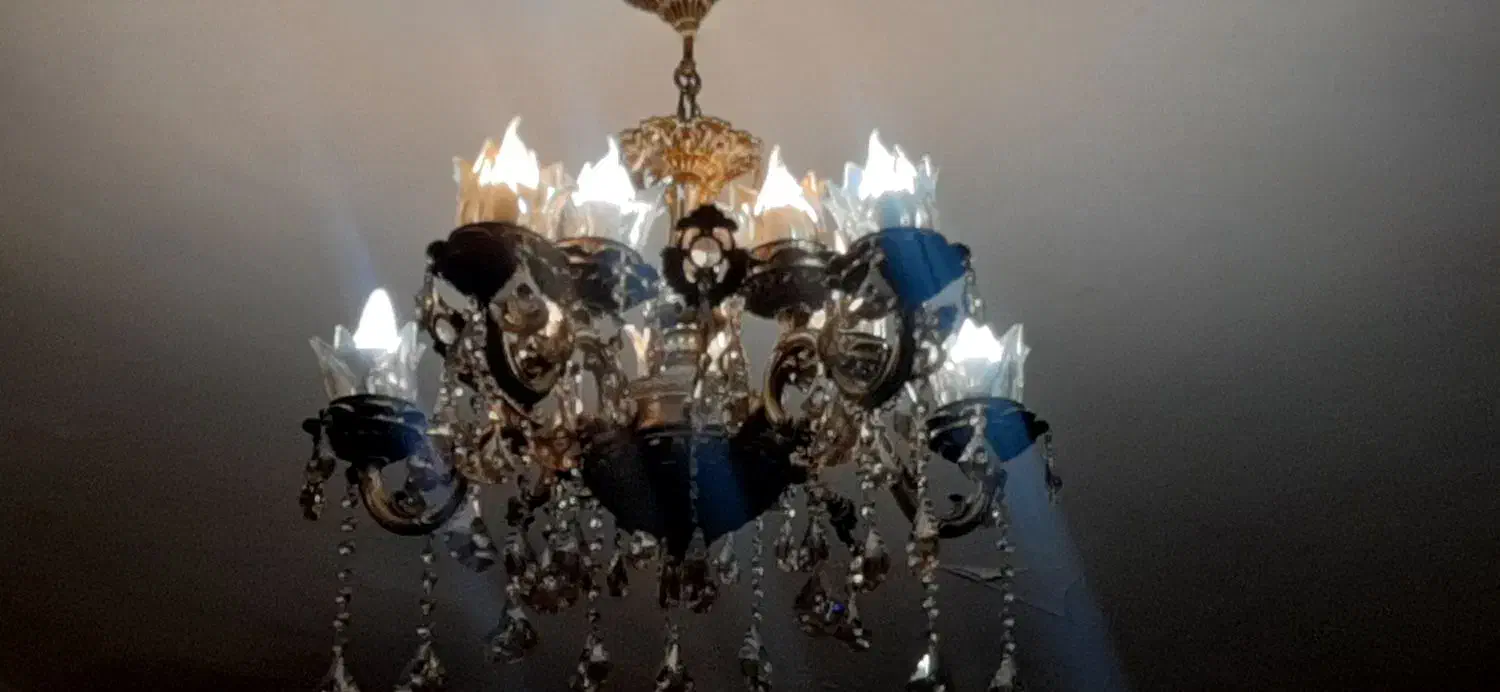 لوستر|لوستر و چراغ آویز|کرمانشاه, |دیوار