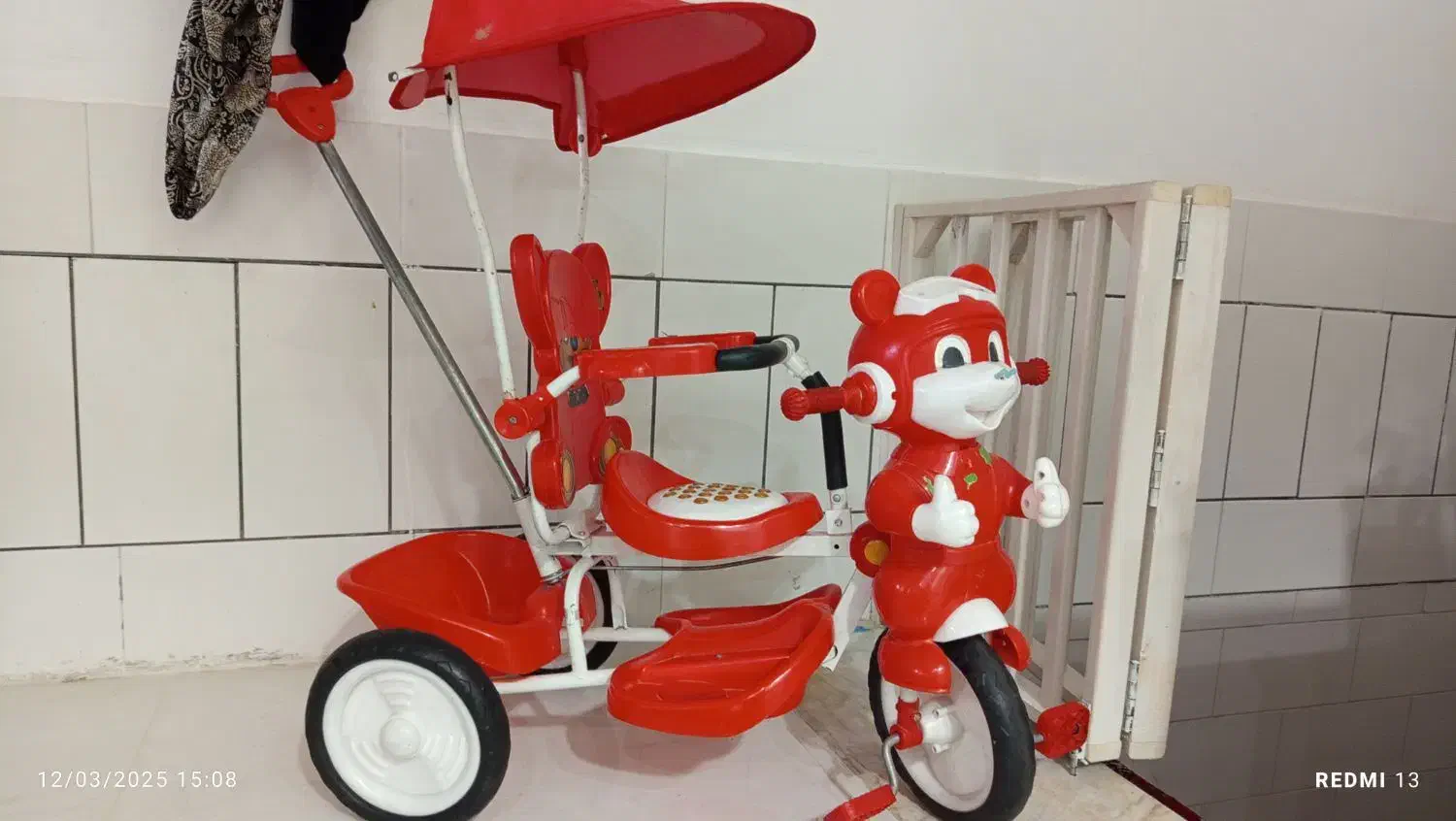 سه چرخه کودک تمیز و سالم|دوچرخه، اسکیت، اسکوتر|کاشمر, |دیوار