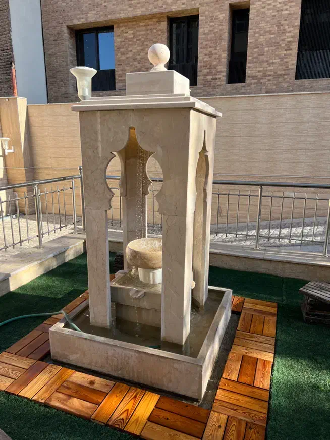 آبنما سنگی مدل مراکشی با پمپ و متعلقات|مصالح و تجهیزات ساختمان|کرمان, |دیوار