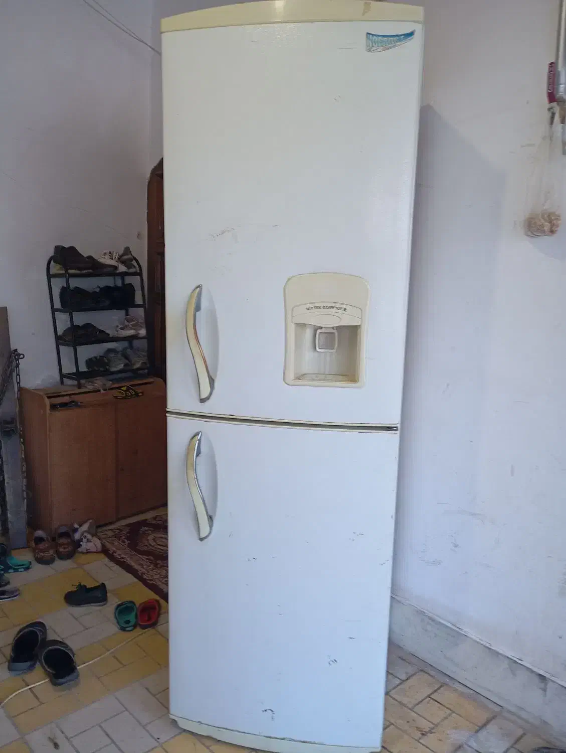 باسلام یک دستگاه یخچال فریزر الکترو استیل|یخچال و فریزر|تربتحیدریه, آغوی|دیوار