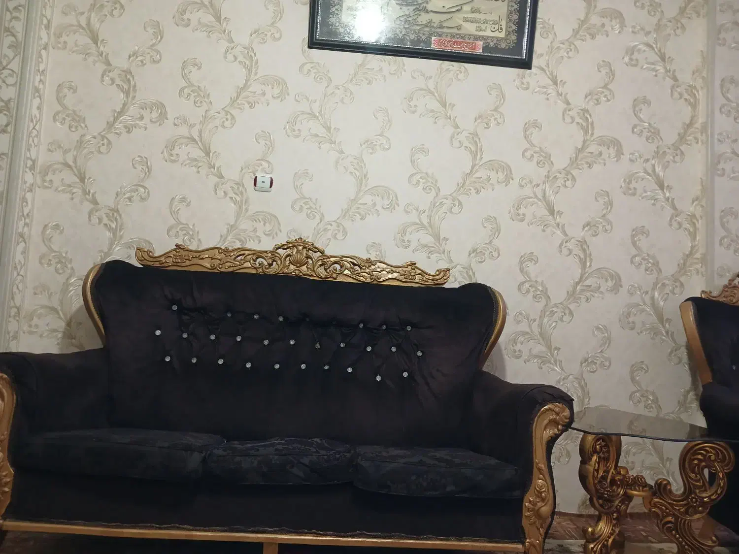 مبل ۷ نفره بامیزعسلی|مبلمان خانگی و میز عسلی|نسیمشهر, |دیوار