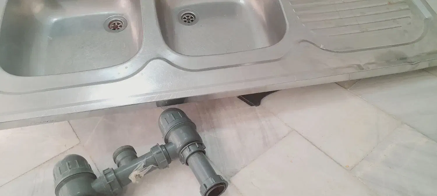 سینگ ظرفشویی|آب‌چکان و نظم‌دهنده ظروف|قم, حکمت شمالی|دیوار