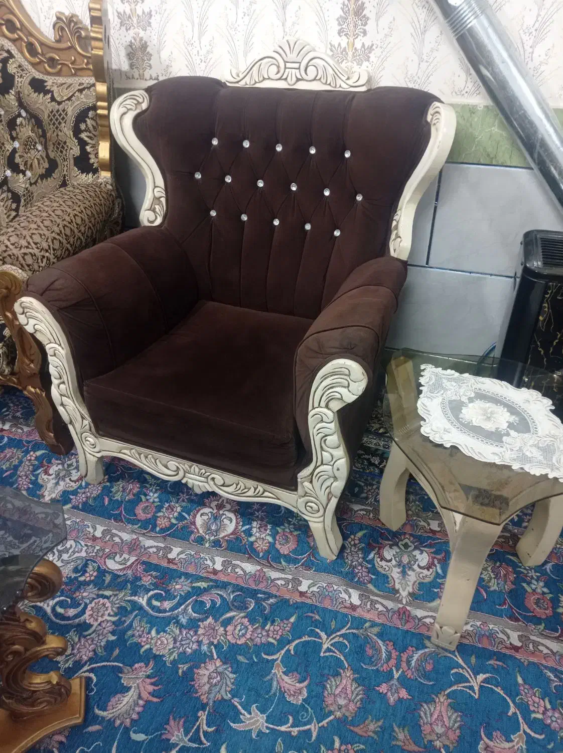 مبل هفت نفره راحتی|مبلمان خانگی و میز عسلی|دلند, |دیوار