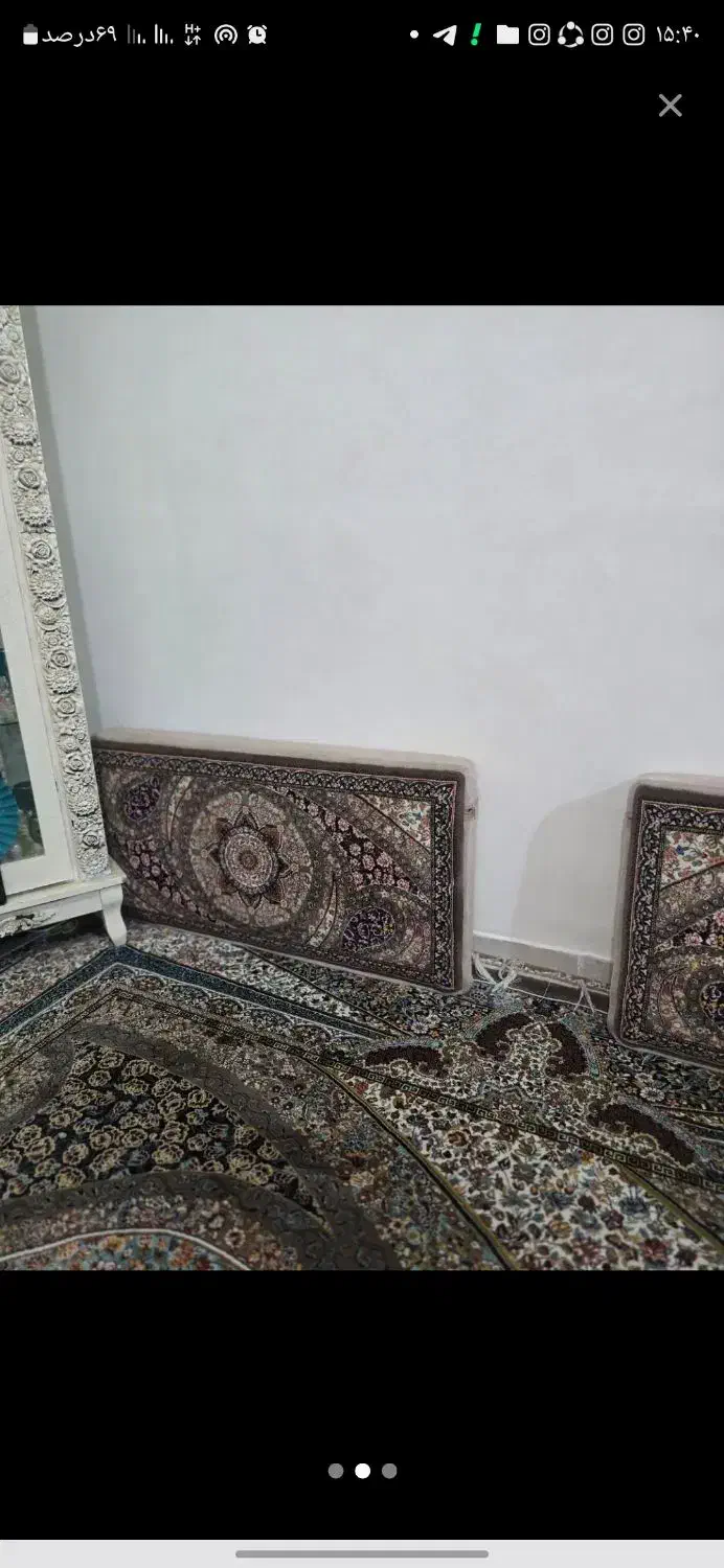 ۴ عدد پشتی و ۲عدد پادری|پشتی|کرج, کلاک نو|دیوار