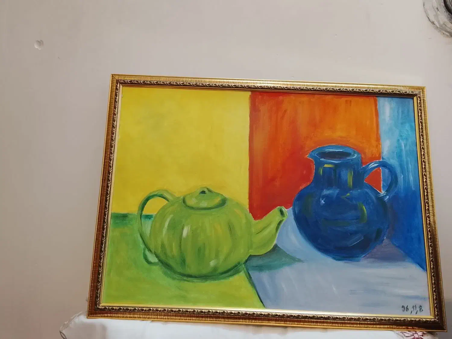 تابلو رنگ روغن|تابلو، نقاشی، عکس|تربت جام, فاز ۲ فرهنگیان|دیوار