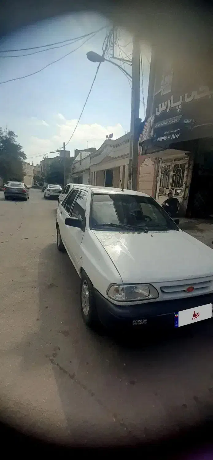 پراید سفید. مدل ۸۹. رنگ تمام شاسی سالم قیمت ۱۸۰|خودرو سواری و وانت|تهران, حافظیه|دیوار