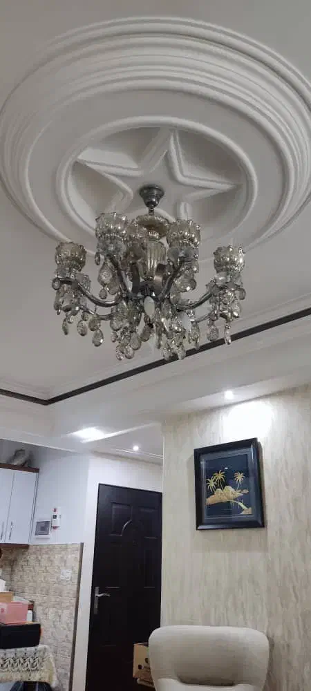 لوستر فلزی|لوستر و چراغ آویز|رشت, آزادگان|دیوار