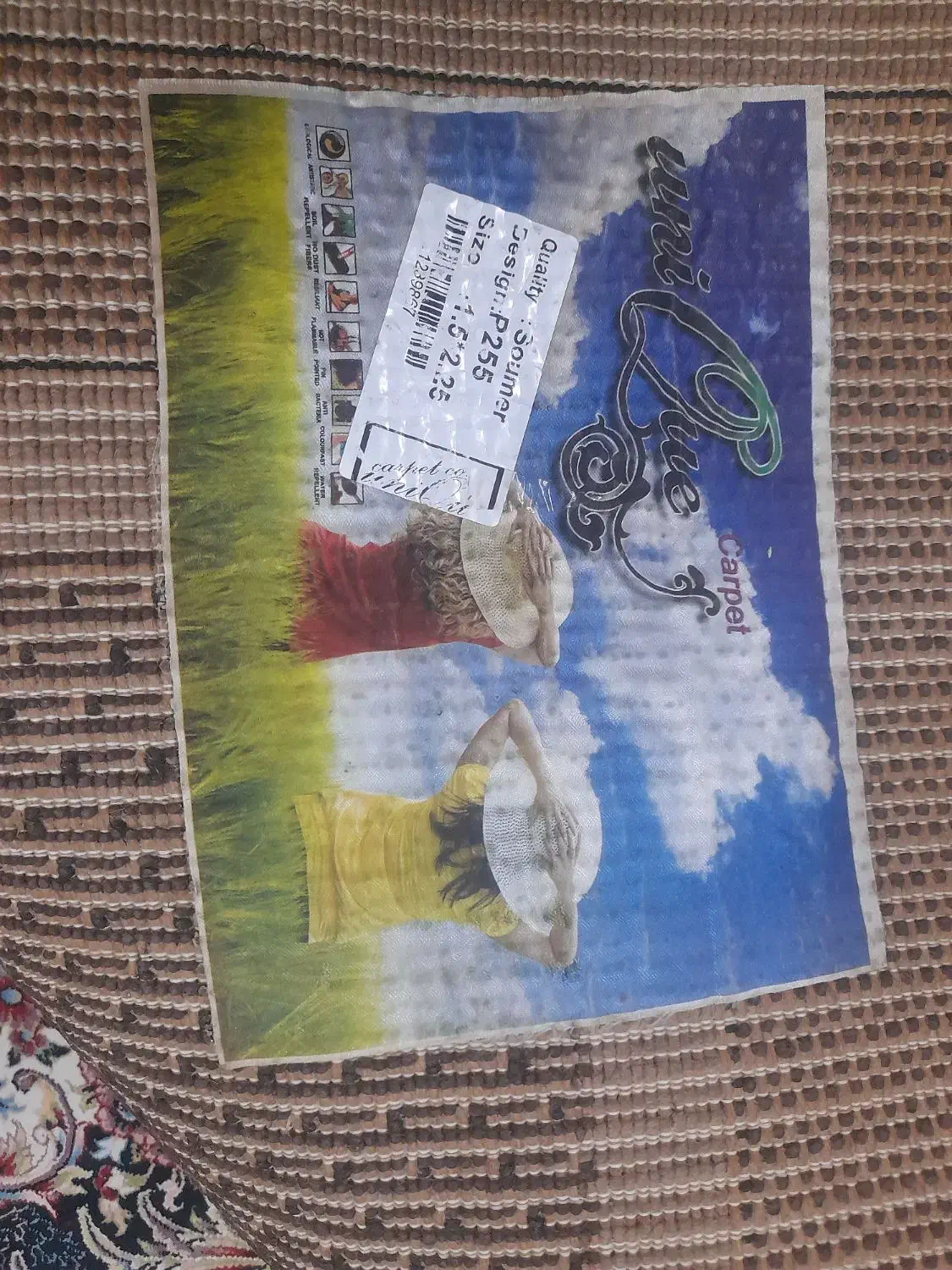 فرش اتاق خواب یا آشپز خونه درحدنو وزخیم|فرش|اسلام‌شهر, شهرک امام حسین (میان آباد)|دیوار